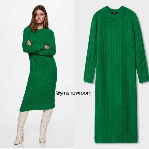 MANGO Sweater dress - Picture 2 of 5